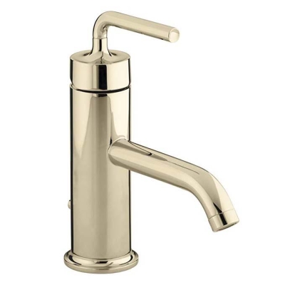 KOHLER - Kohler Lavabo Bataryası Purist Altın - 1