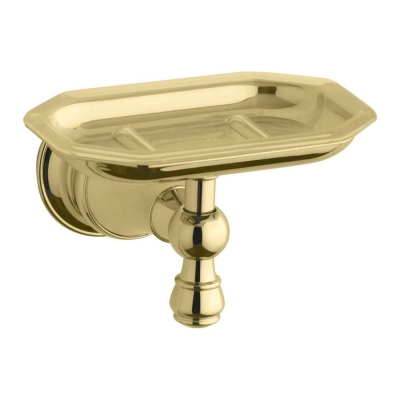 KOHLER - Kohler Sabunluk Duvara Monte Revival Altın Polıshed Brass - 1