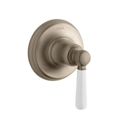 KOHLER - Kohler Transfer Valfi Ankastre Dış Kapak Bancroft Porselen Handle Bronz Ük - 1