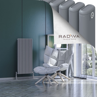 Radiva - Kotto Alüminyum Radyatör 1000x446 Gri - 500