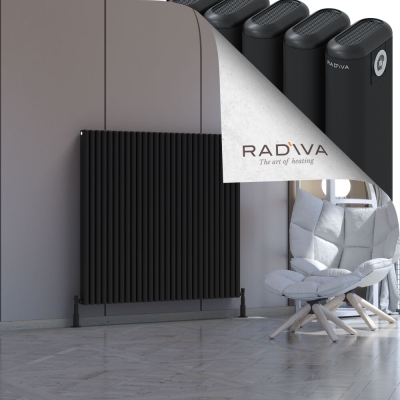 Radiva - Kotto Alüminyum Radyatör 1200x1256 Siyah (1)