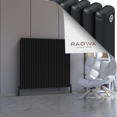 Radiva - Kotto Alüminyum Radyatör 1200x1346 Siyah (1)
