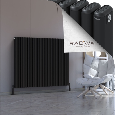 Radiva - Kotto Alüminyum Radyatör 1200x1481 Siyah (1)
