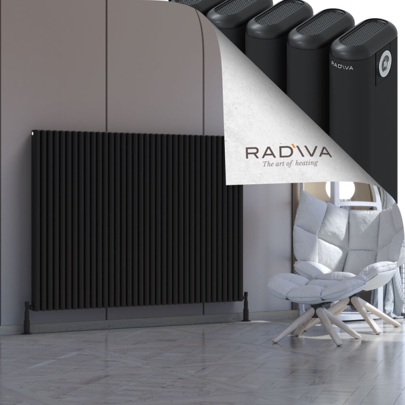 Kotto Alüminyum Radyatör 1200x1616 Siyah - 2KOT12001616B3TS