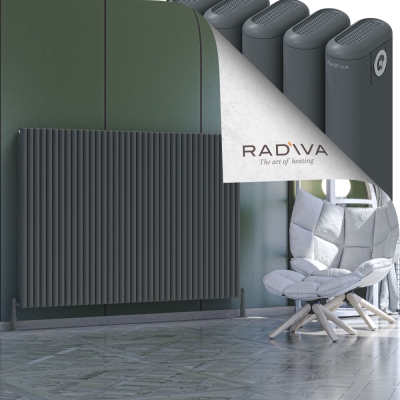 Radiva - Kotto Alüminyum Radyatör 1200x1706 Antrasit - 500