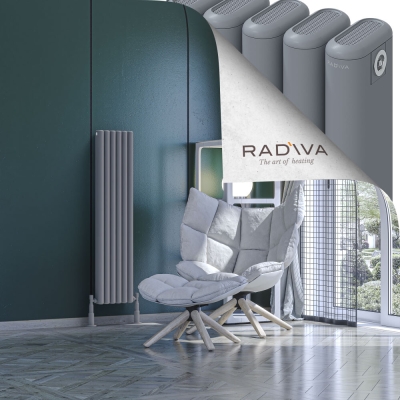 Radiva - Kotto Alüminyum Radyatör 1200x266 Gri