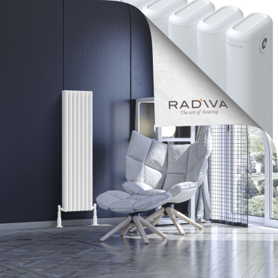 Radiva - Kotto Alüminyum Radyatör 1200x311 Beyaz (1)