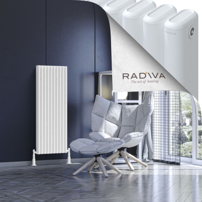 Radiva - Kotto Alüminyum Radyatör 1200x446 Beyaz (1)