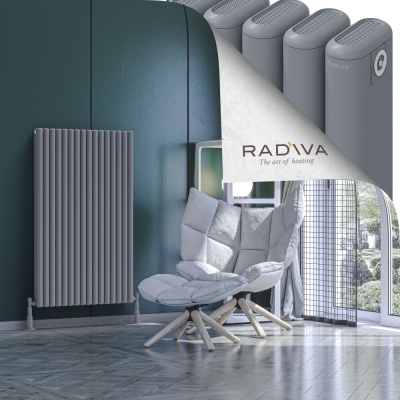 Radiva - Kotto Alüminyum Radyatör 1200x716 Gri (1)
