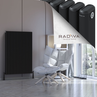Radiva - Kotto Alüminyum Radyatör 1200x806 Siyah (1)