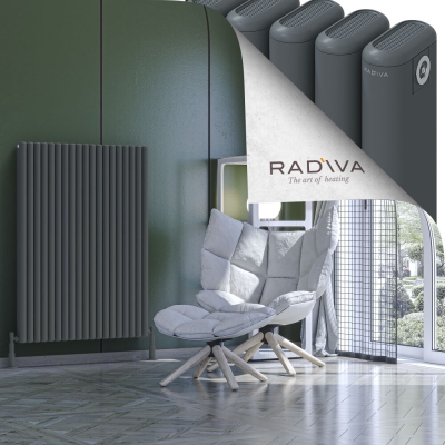 Radiva - Kotto Alüminyum Radyatör 1200x851 Antrasit (1)