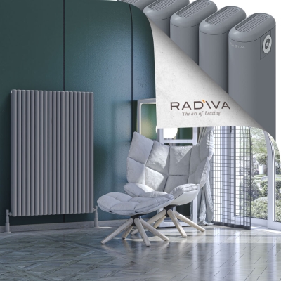 Radiva - Kotto Alüminyum Radyatör 1200x851 Gri