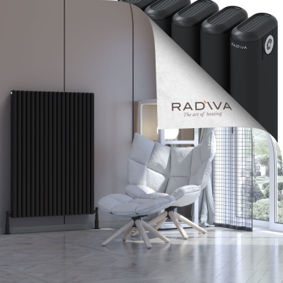 Radiva - Kotto Alüminyum Radyatör 1200x851 Siyah