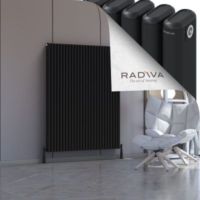 Radiva - Kotto Alüminyum Radyatör 1500x1166 Siyah - 500