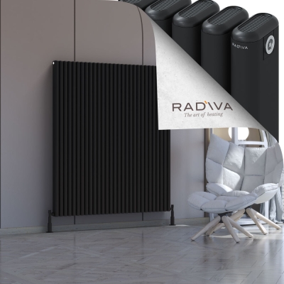 Radiva - Kotto Alüminyum Radyatör 1500x1301 Siyah (1)