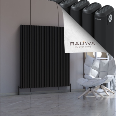 Radiva - Kotto Alüminyum Radyatör 1500x1346 Siyah