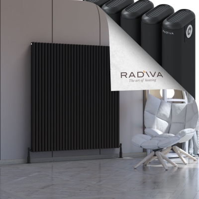 Radiva - Kotto Alüminyum Radyatör 1500x1391 Siyah