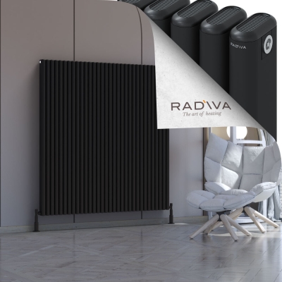 Radiva - Kotto Alüminyum Radyatör 1500x1436 Siyah