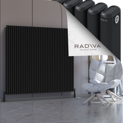 Radiva - Kotto Alüminyum Radyatör 1500x1706 Siyah - 500