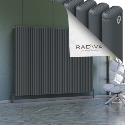 Radiva - Kotto Alüminyum Radyatör 1500x2021 Antrasit - 500