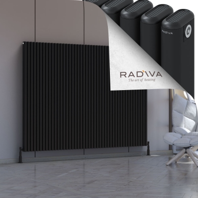 Radiva - Kotto Alüminyum Radyatör 1500x2021 Siyah