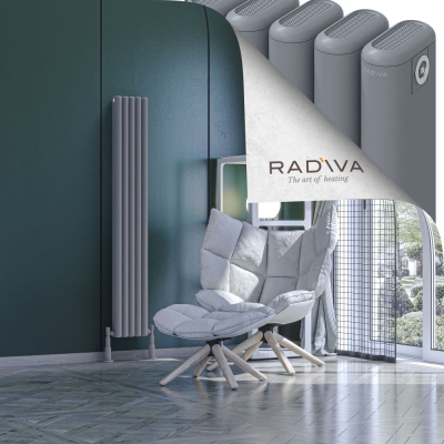 Radiva - Kotto Alüminyum Radyatör 1500x221 Gri (1)