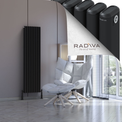 Radiva - Kotto Alüminyum Radyatör 1500x401 Siyah (1)