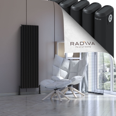 Radiva - Kotto Alüminyum Radyatör 1500x446 Siyah
