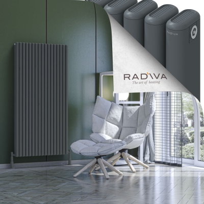 Radiva - Kotto Alüminyum Radyatör 1500x761 Antrasit