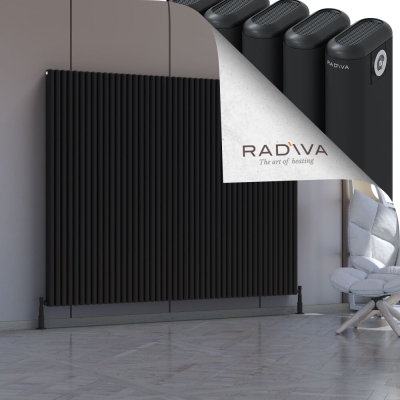 Radiva - Kotto Alüminyum Radyatör 1600x2021 Siyah