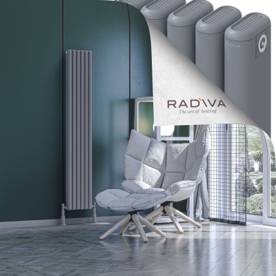 Radiva - Kotto Alüminyum Radyatör 1600x266 Gri (1)