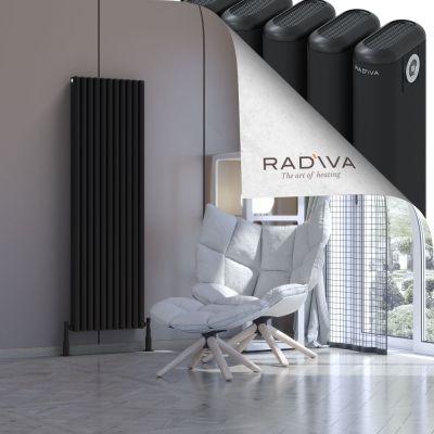 Radiva - Kotto Alüminyum Radyatör 1600x491 Siyah - 500