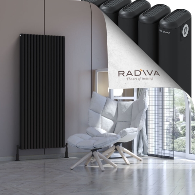Radiva - Kotto Alüminyum Radyatör 1600x671 Siyah - 500