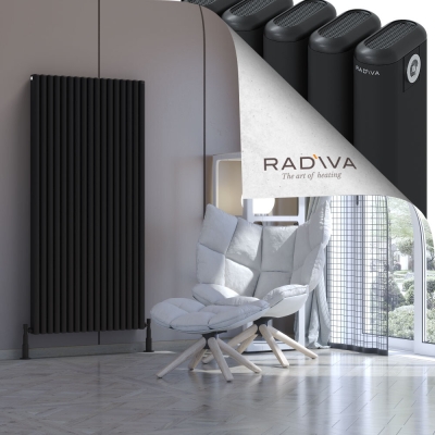 Radiva - Kotto Alüminyum Radyatör 1600x761 Siyah