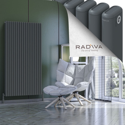Radiva - Kotto Alüminyum Radyatör 1600x851 Antrasit