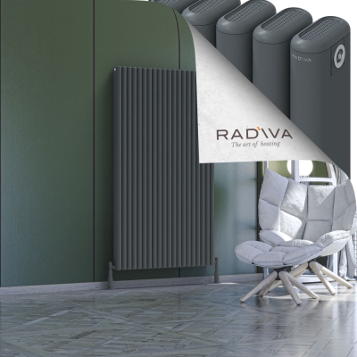 Radiva - Kotto Alüminyum Radyatör 1600x896 Antrasit - 500