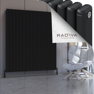 Radiva - Kotto Alüminyum Radyatör 1800x1661 Siyah (1)