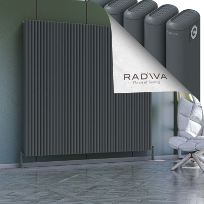 Radiva - Kotto Alüminyum Radyatör 1800x2021 Antrasit