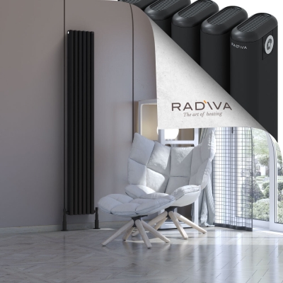 Radiva - Kotto Alüminyum Radyatör 1800x266 Siyah