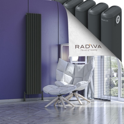 Radiva - Kotto Alüminyum Radyatör 1800x356 Koyu Antrasit (1)