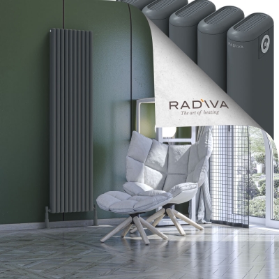 Radiva - Kotto Alüminyum Radyatör 1800x446 Antrasit