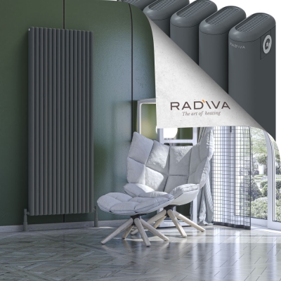 Radiva - Kotto Alüminyum Radyatör 1800x671 Antrasit (1)