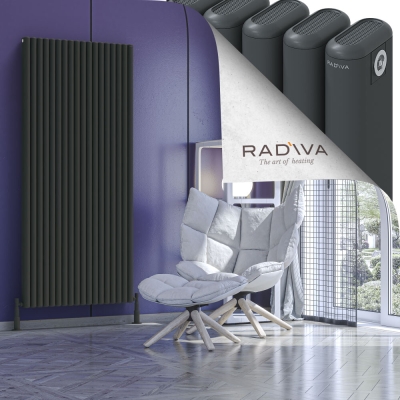 Radiva - Kotto Alüminyum Radyatör 1800x806 Koyu Antrasit