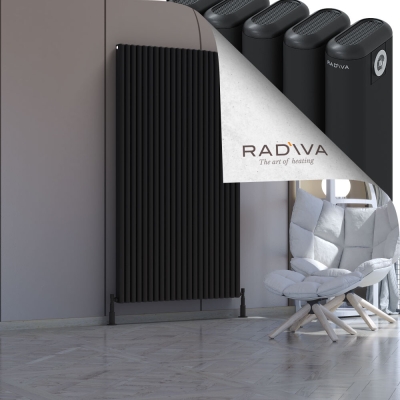 Radiva - Kotto Alüminyum Radyatör 1800x986 Siyah