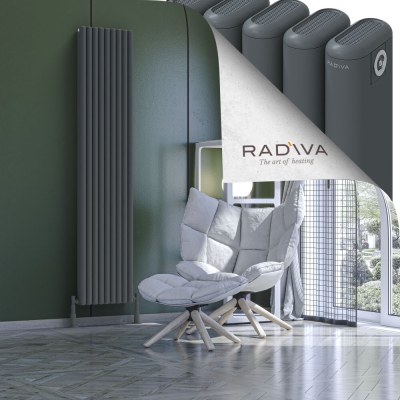 Radiva - Kotto Alüminyum Radyatör 1900x401 Antrasit (1)