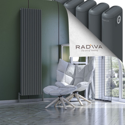 Radiva - Kotto Alüminyum Radyatör 1900x491 Antrasit