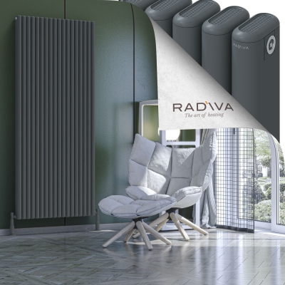 Radiva - Kotto Alüminyum Radyatör 1900x806 Antrasit