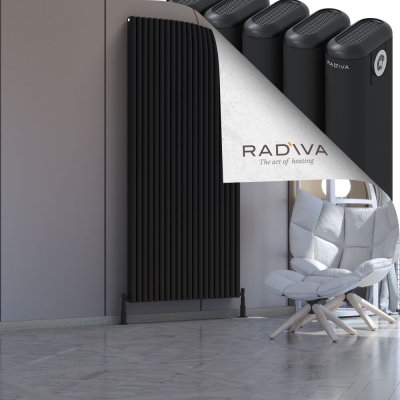 Radiva - Kotto Alüminyum Radyatör 2000x896 Siyah