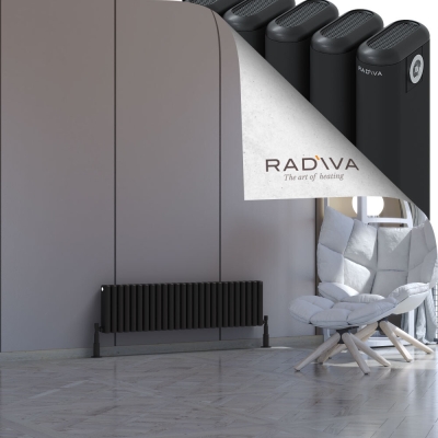 Radiva - Kotto Alüminyum Radyatör 300x1166 Siyah