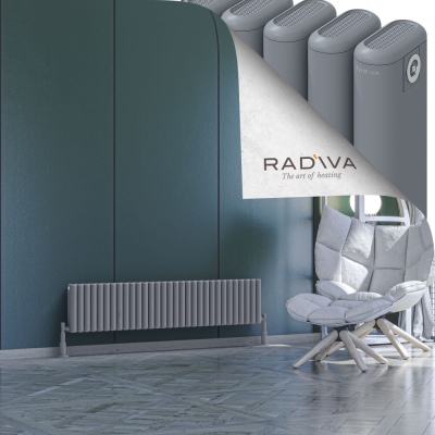 Radiva - Kotto Alüminyum Radyatör 300x1391 Gri (1)